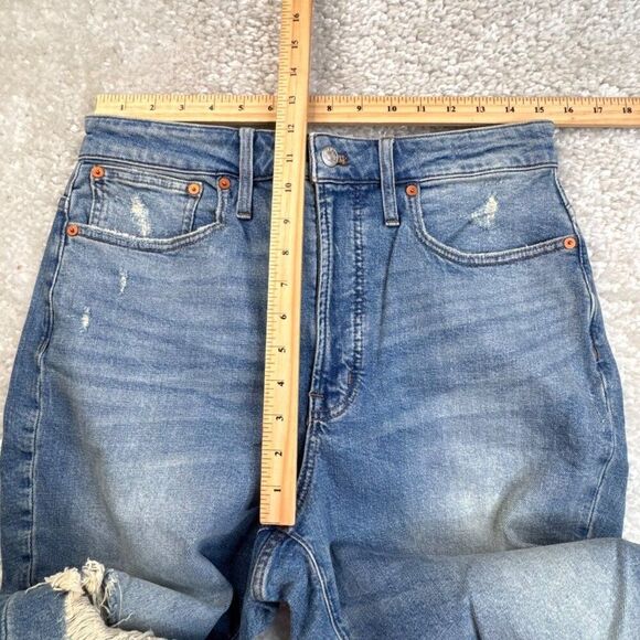Madewell The Curvy Perfect Vintage Jean Denman Was Ripped Edition - Picture 11 of 13